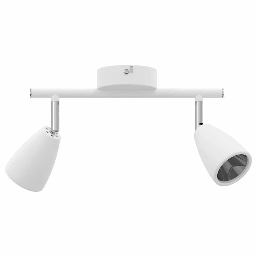 Vidaxl plafondspot met schijnwerpers wit 25.5 x 8 x 16 cm metaal