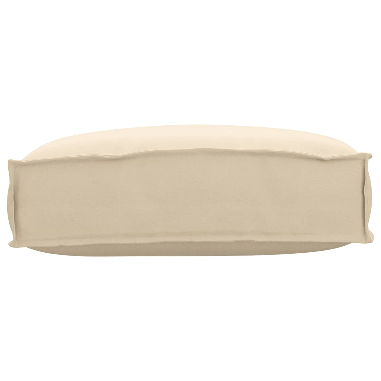 Vidaxl kussen beige 50 x 40 x 12 cm oxford stof