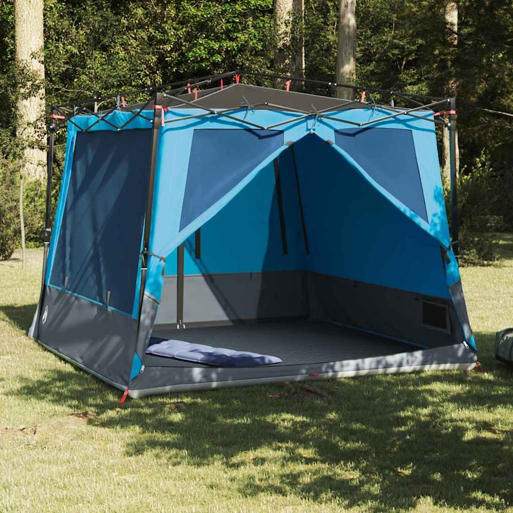 Vidaxl binnentent met dak met opslag blauw 291 x 291 x 240 cm taft