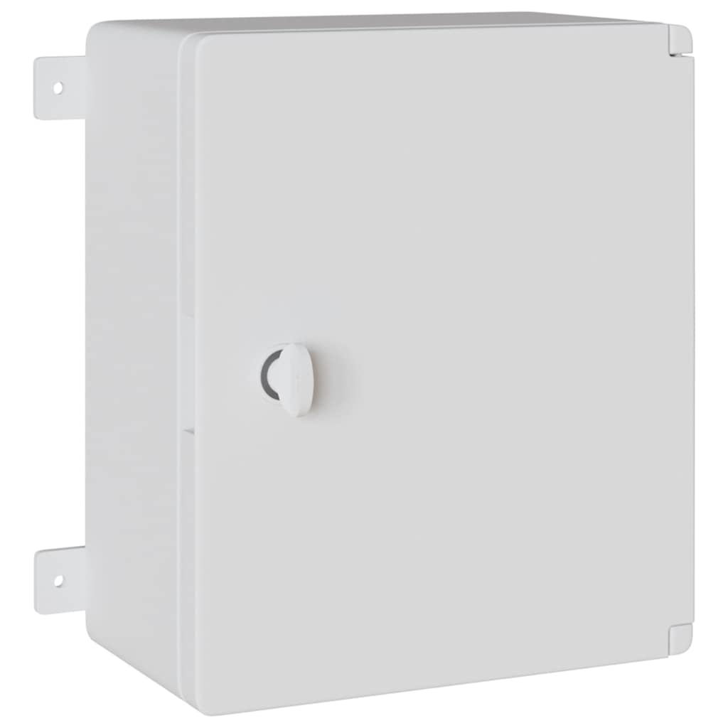 Vidaxl bedieningskast grijs 47 x 20 x 60 cm abs kunststof