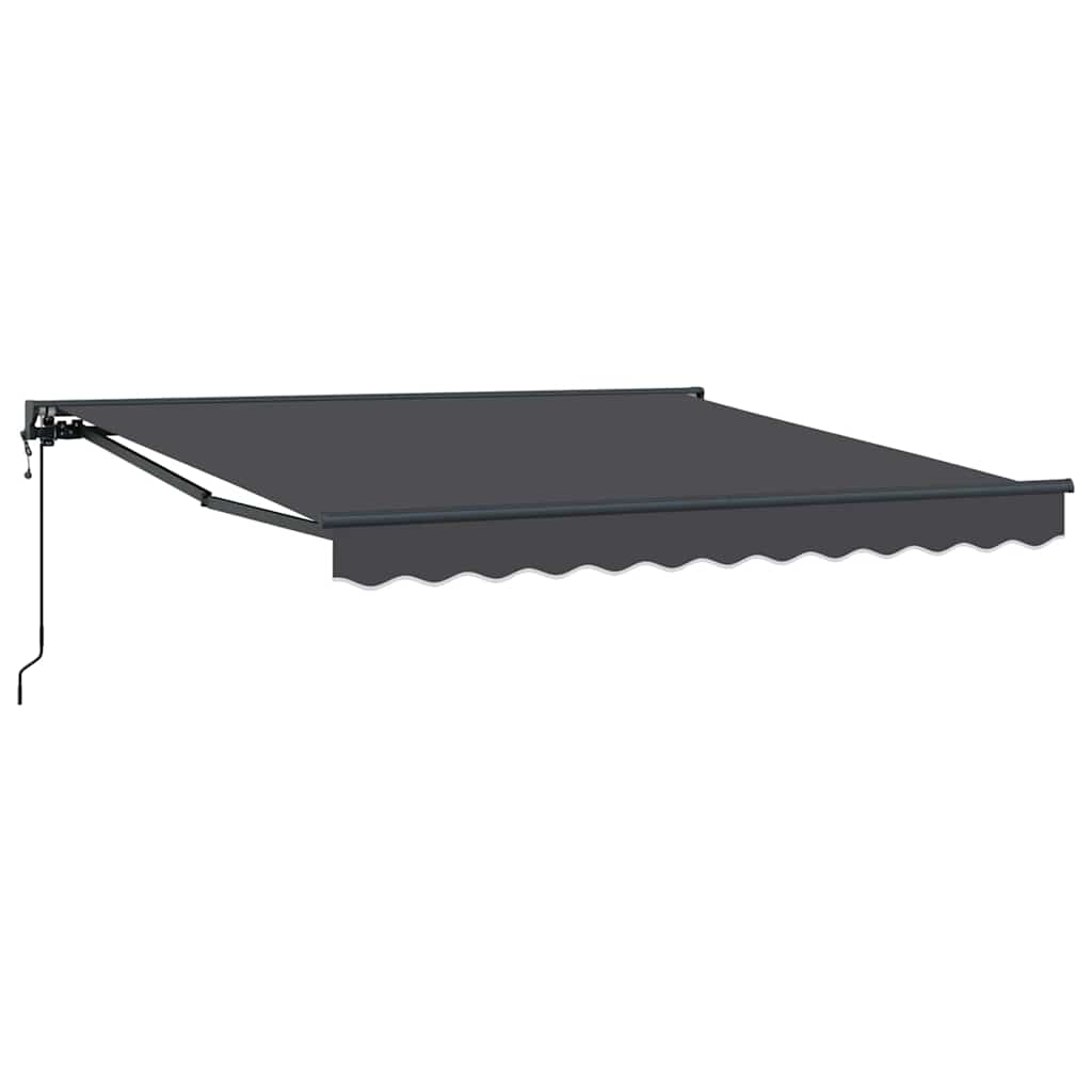 Vidaxl inklapbaar zonnescherm antraciet 300 x 250 cm