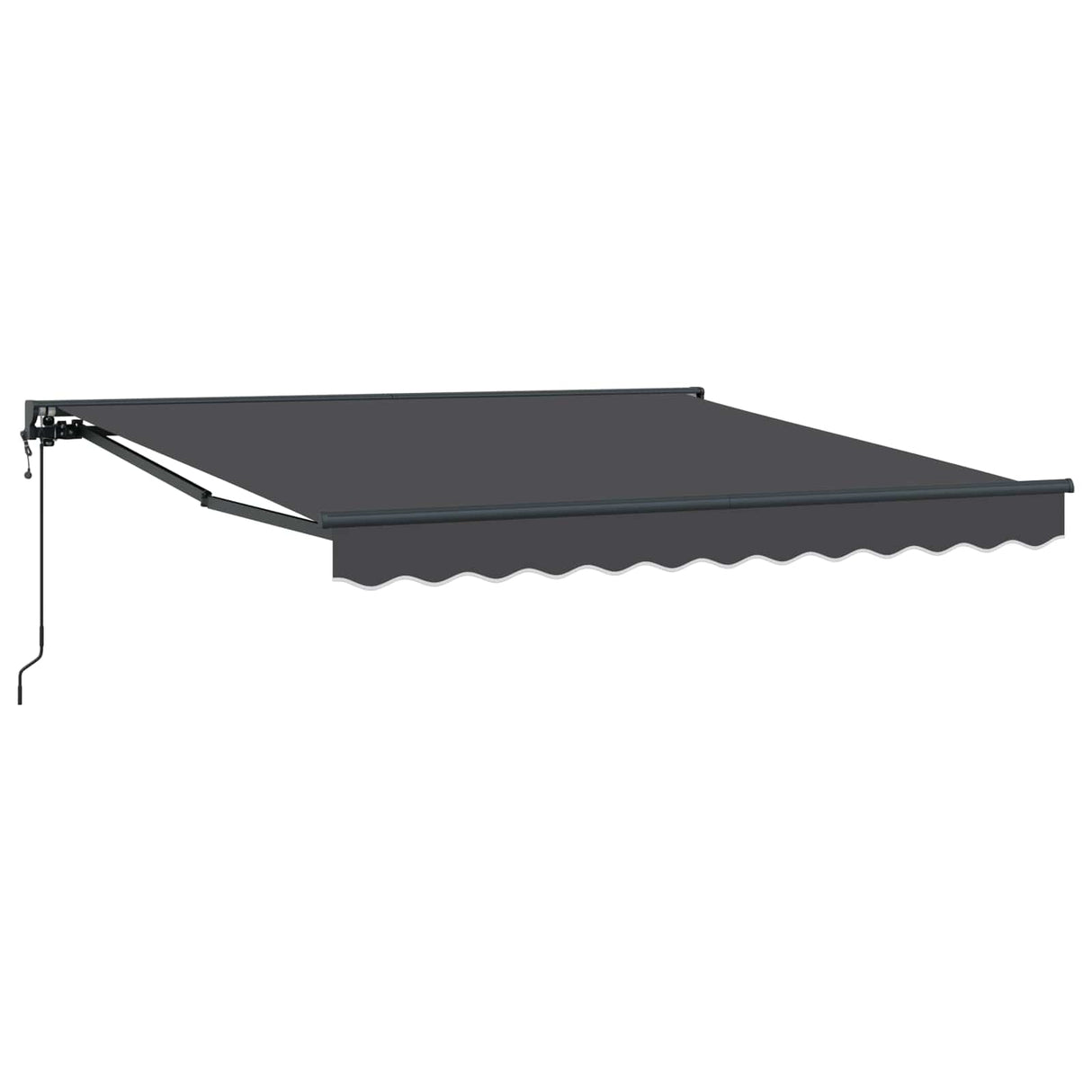 Vidaxl inklapbaar zonnescherm antraciet 350 x 250 cm