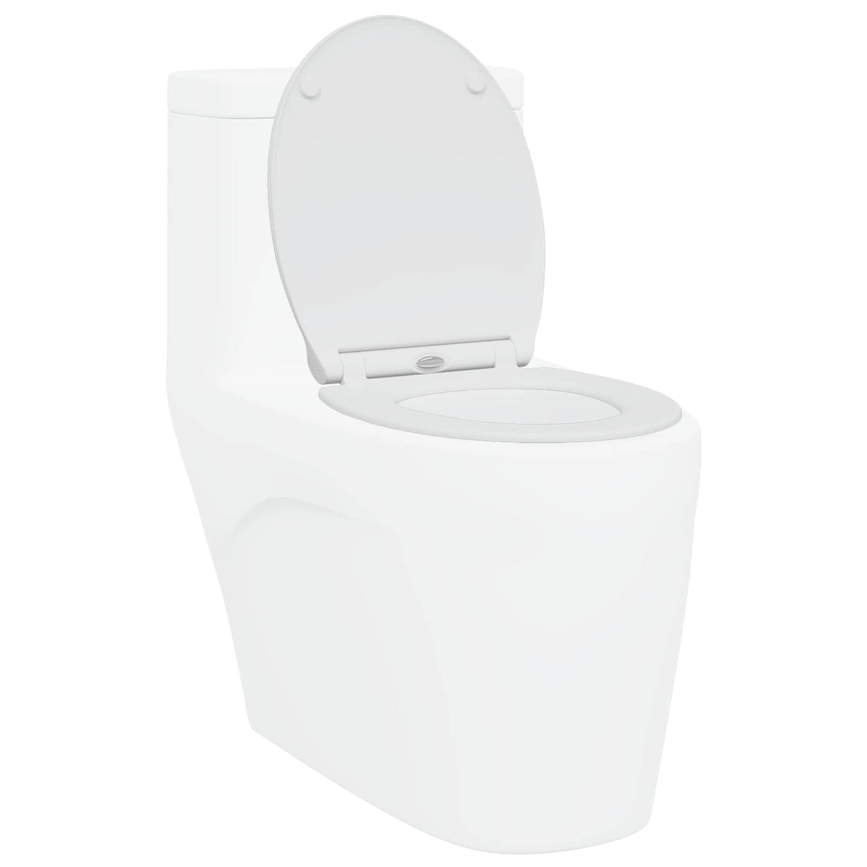 Vidaxl toiletzitting wit 47 x 37,5 x 3,8 cm duroplast