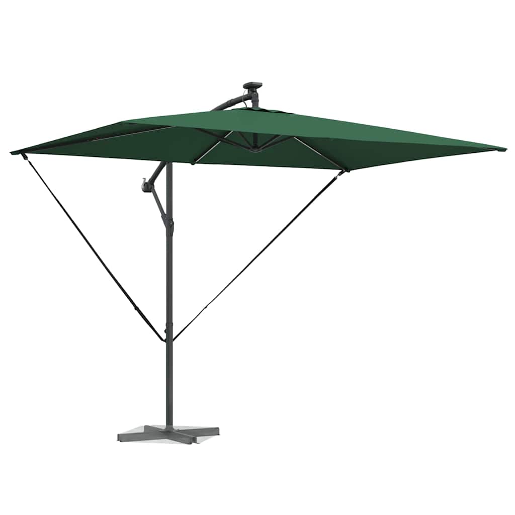 Vidaxl parasol groen 294 x 200 x 270 cm polyester en aluminium