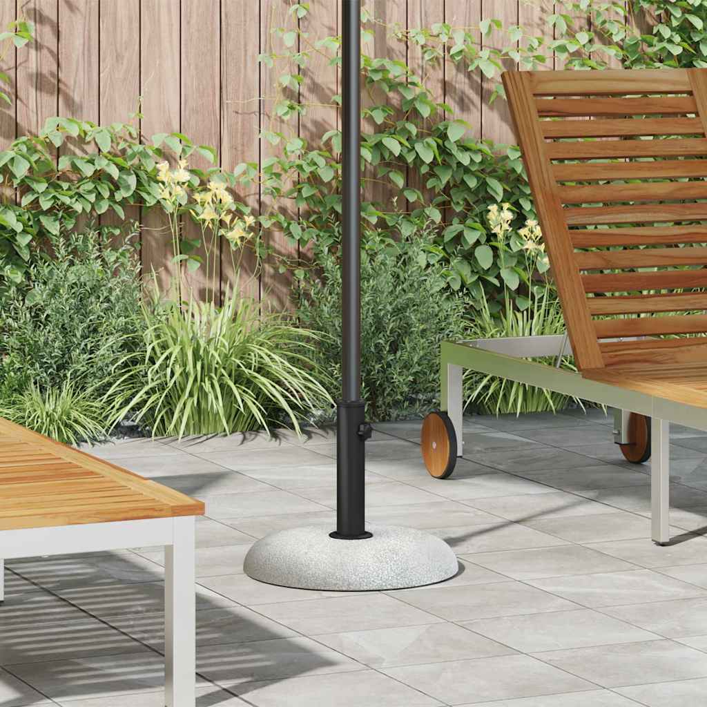Vidaxl parasolvoet lichtgrijs ø 45 x 33 cm betonkleurig