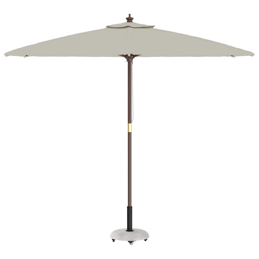 Vidaxl parasolvoet lichtgrijs ø 45 x 40 cm betonkleurig