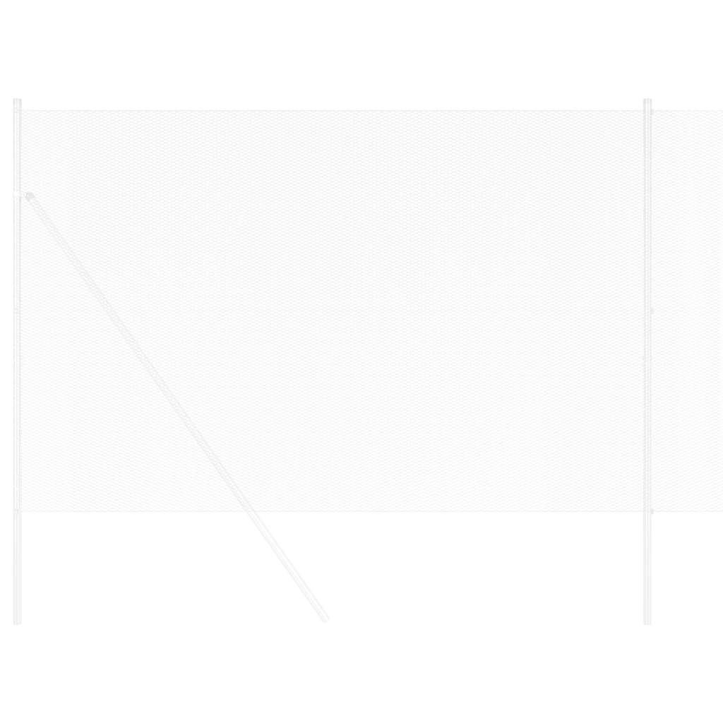 Vidaxl hexagon hek zilver 1,6 x 10 m gegalvaniseerd staal