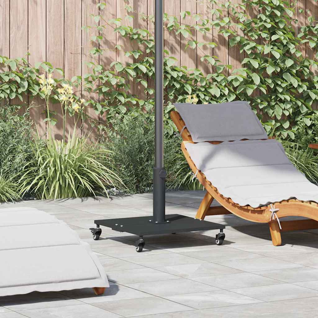 Vidaxl parasolvoet zwart 45 x 45 x 31,5 cm