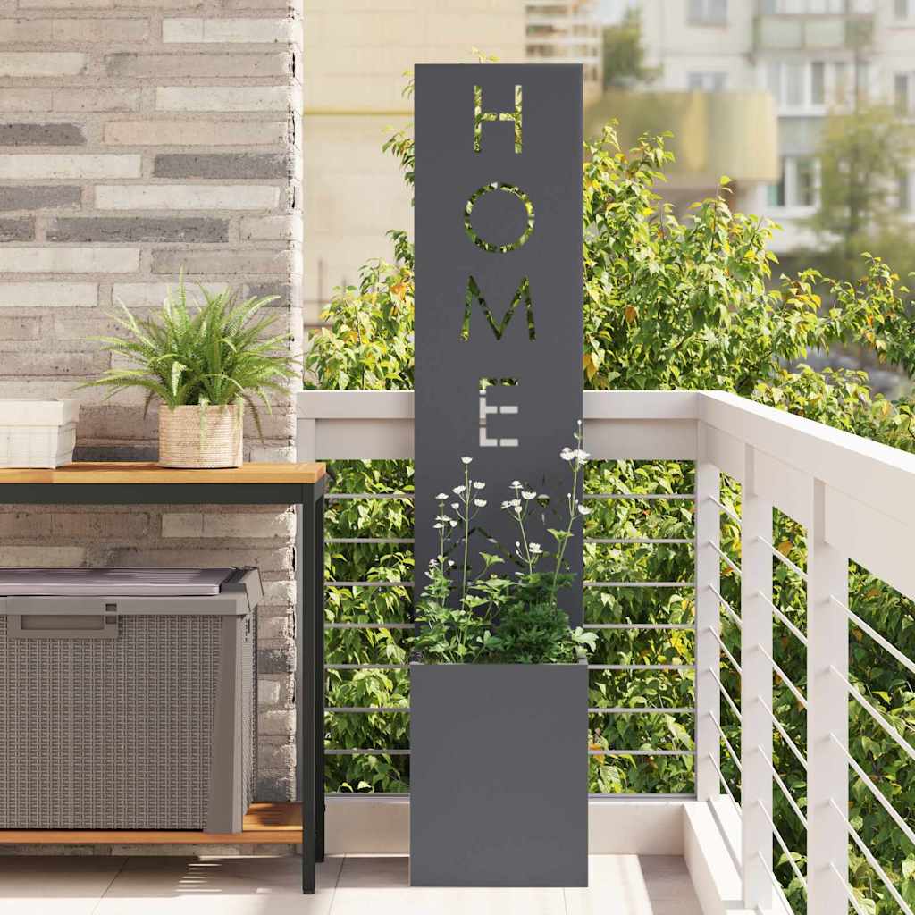 Vidaxl tuin privacy screen fretwerk antraciet 32 x 32 x 150 cm