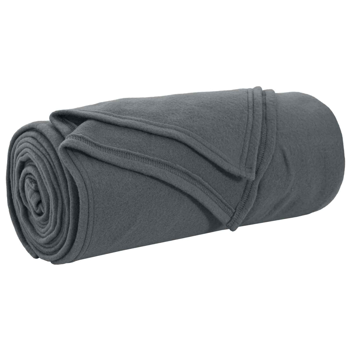 Vidaxl gooi deken donkergrijs 270 x 240 cm fleece