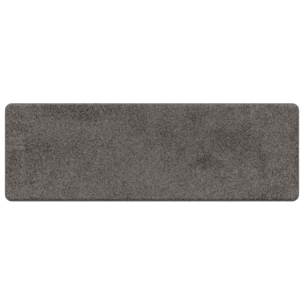 Vidaxl tapijt loper grijs 50 x 150 cm 100% polypropylene tuft