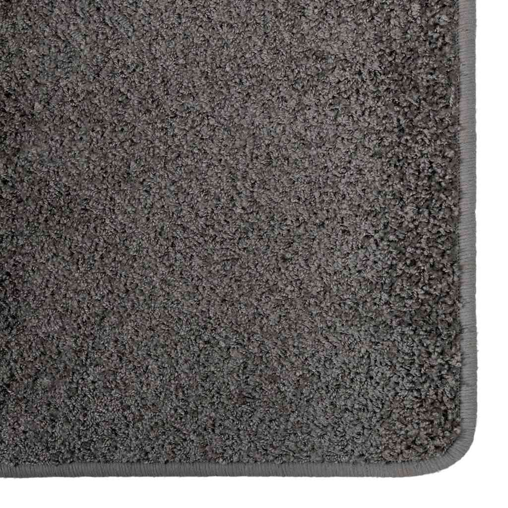 Vidaxl tapijt loper grijs 50 x 250 cm 100% polypropylene tuft