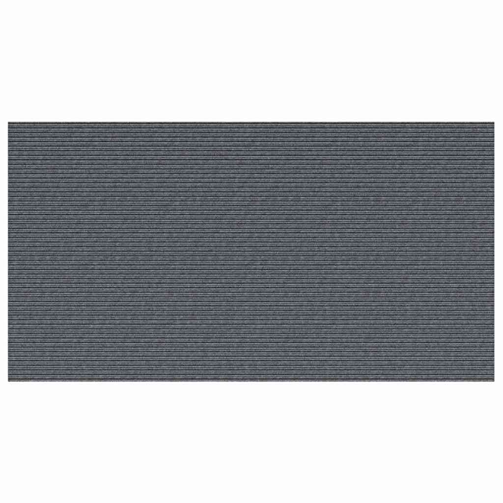 Vidaxl tapijt loper grijs 80 x 150 cm stof
