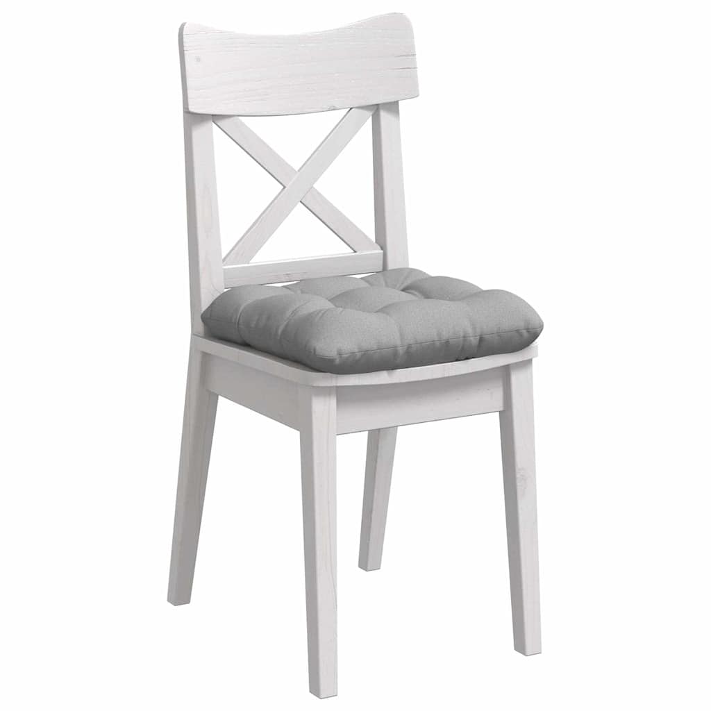Vidaxl zitkussens 4 pcs wolkengrijs 45 x 45 x 12 cm stof