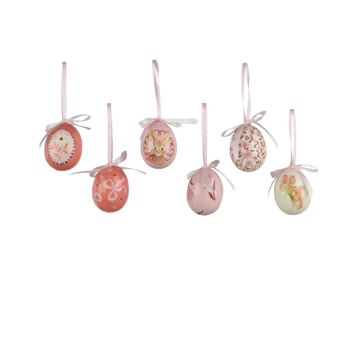 Decoris Hängedekoration Eierschaum ø4xh6cm