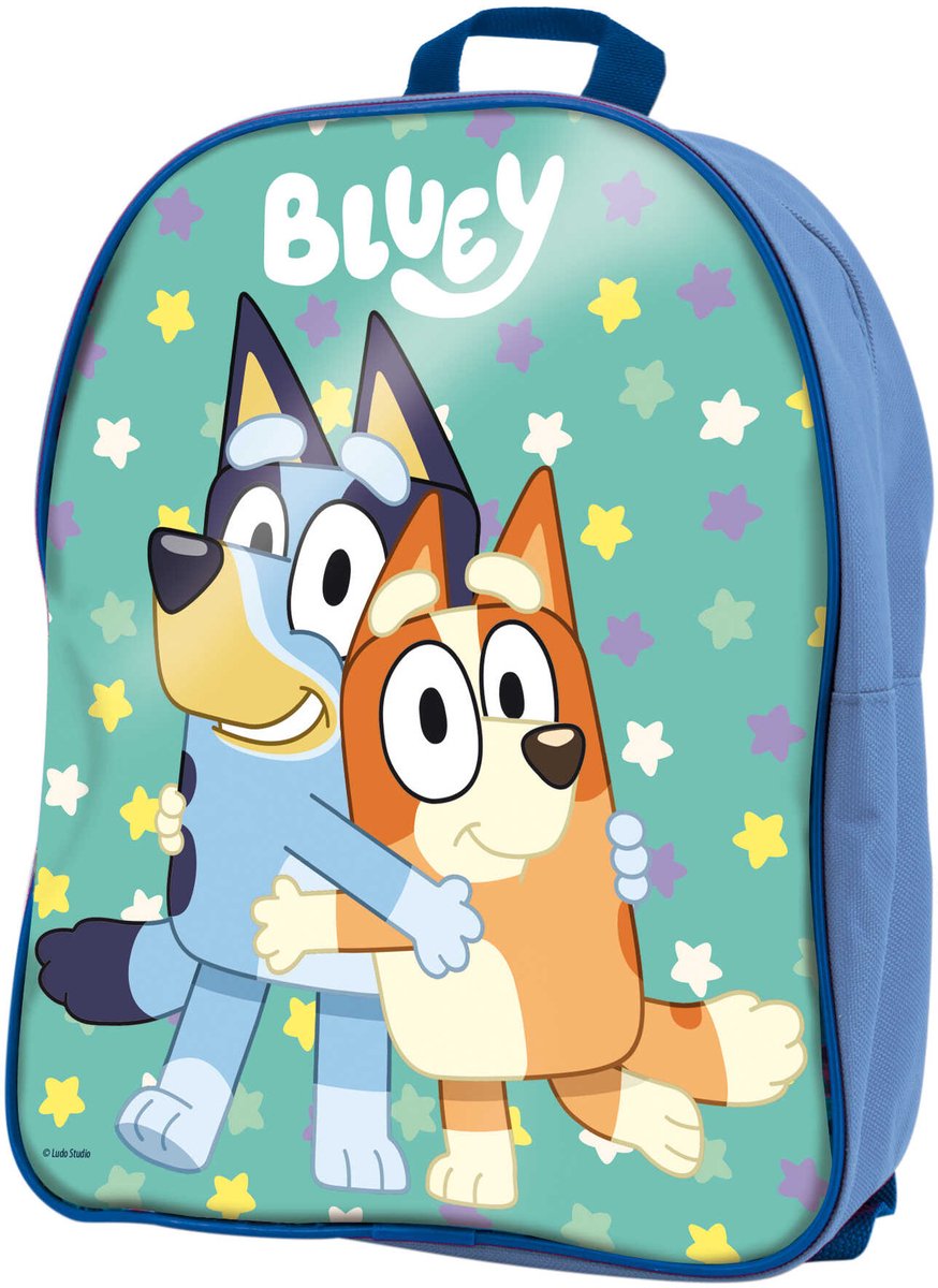 Blauer Lisciani-Rucksack mit Mal- und Zeichenschule