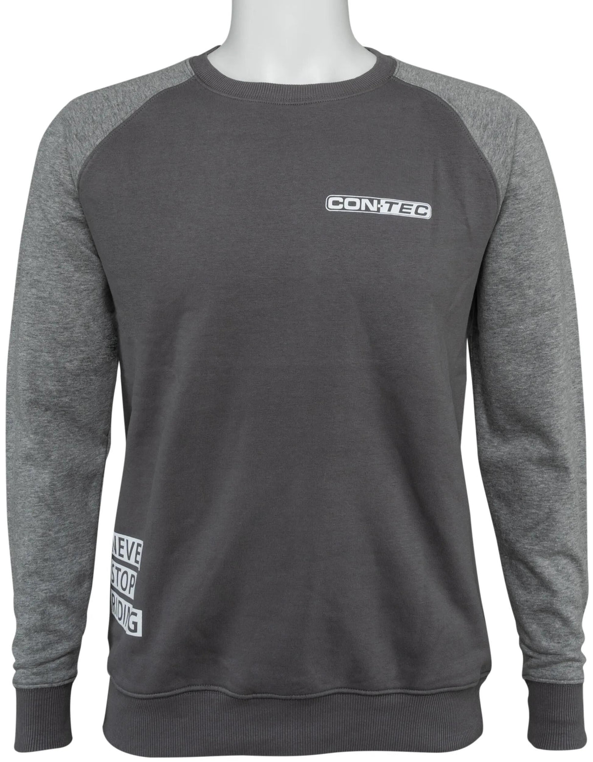 Contec-Sweatshirt mit langen Ärmeln, Never Stop Riding, CT-Swaetshirt, Never Stop Riding, Größe M