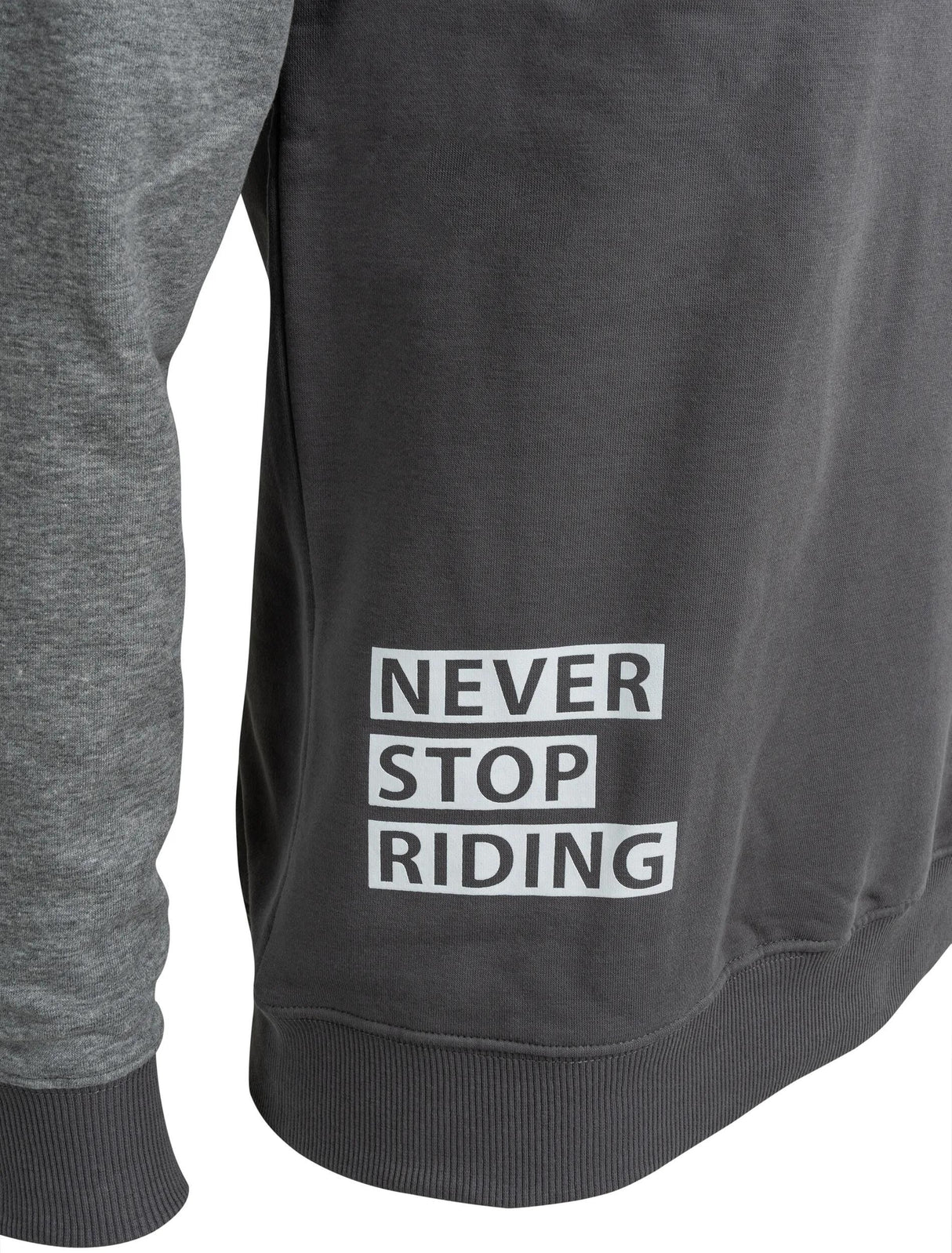 Contec-Sweatshirt mit langen Ärmeln, Never Stop Riding, CT-Swaetshirt, Never Stop Riding, Größe XL