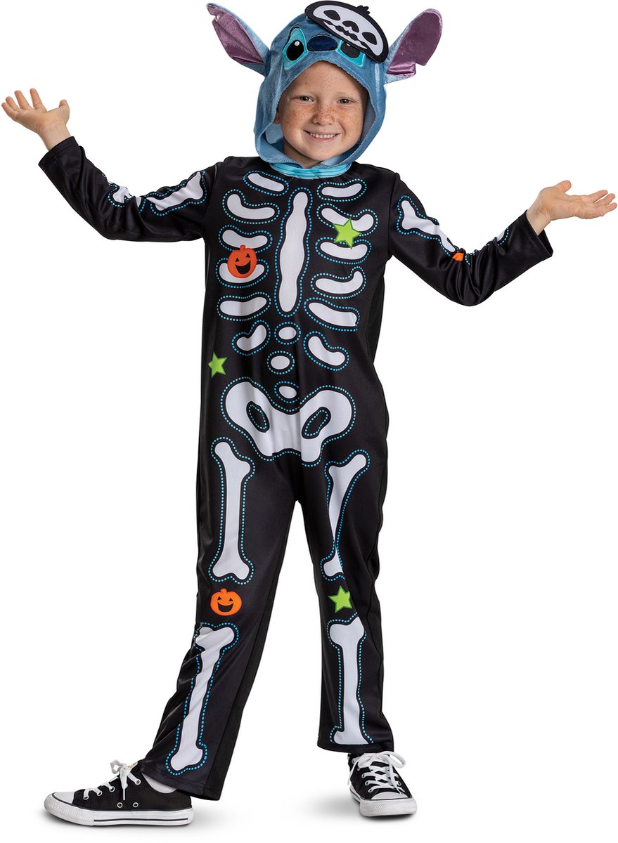 Verkleidungsstich-Skelett-Klassiker (EU) M 7-8 Jahre