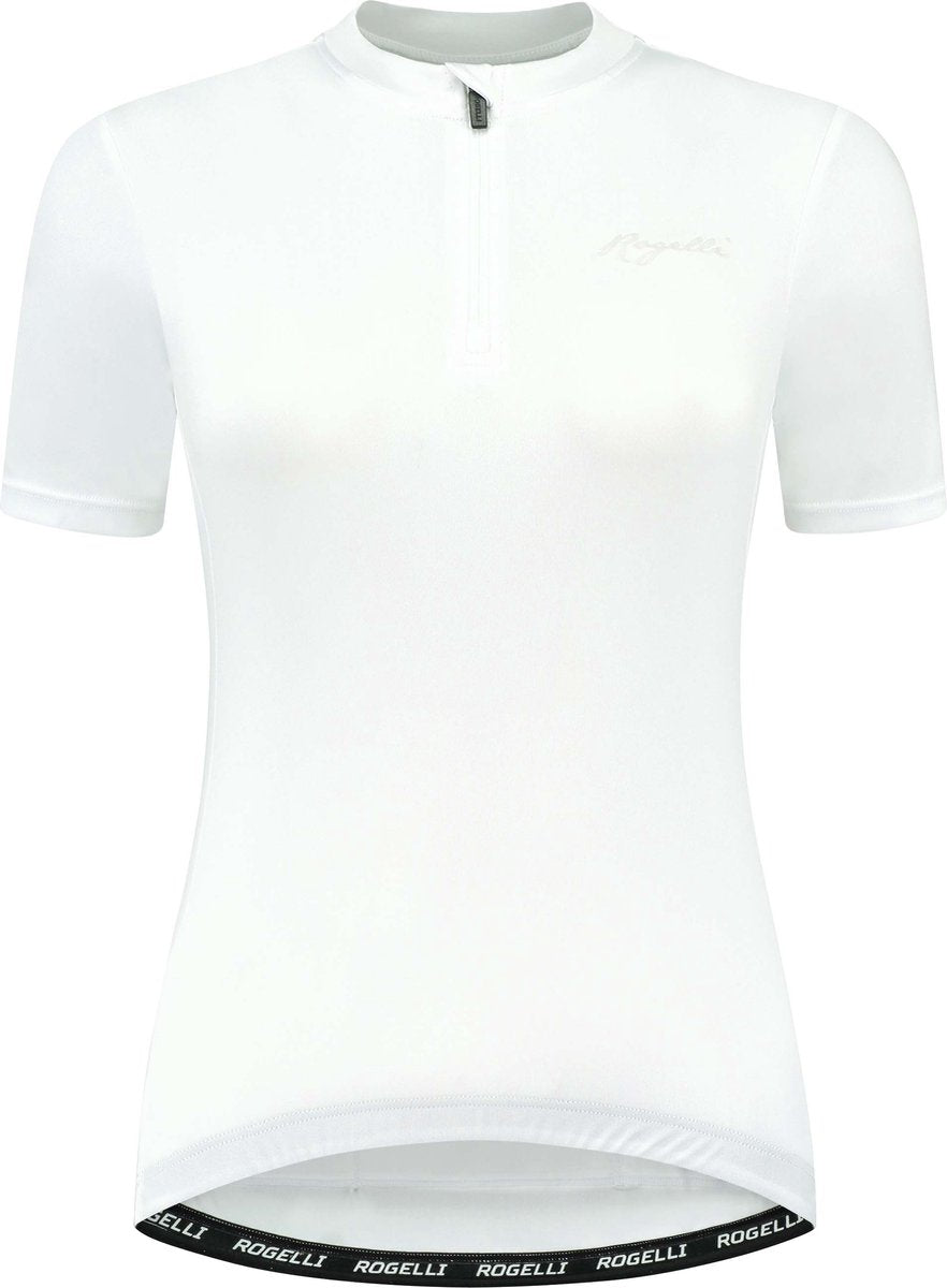 Rogelli core fietsshirt dames - korte mouwen - wit - s
