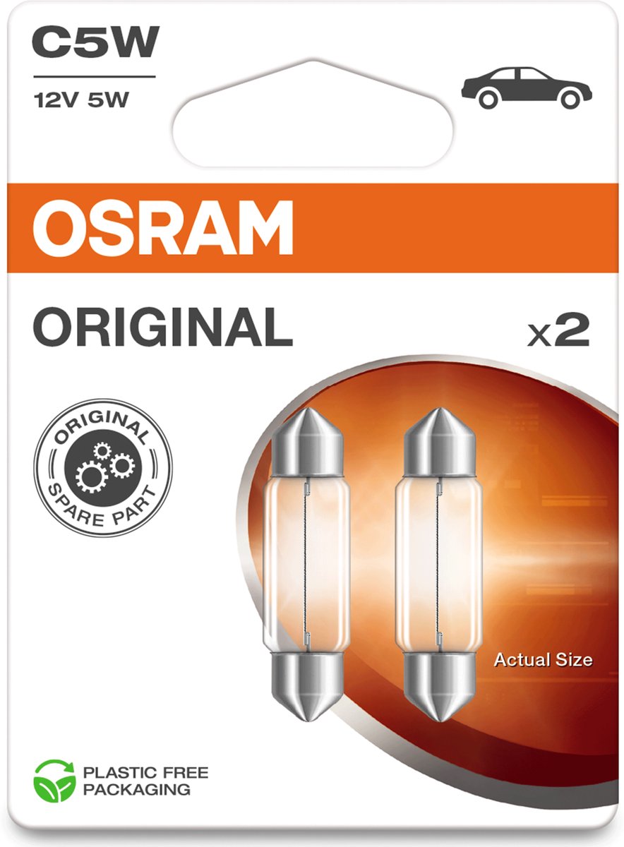 Osram c5w - 5w - sv8.5-8 - b2 - 12v