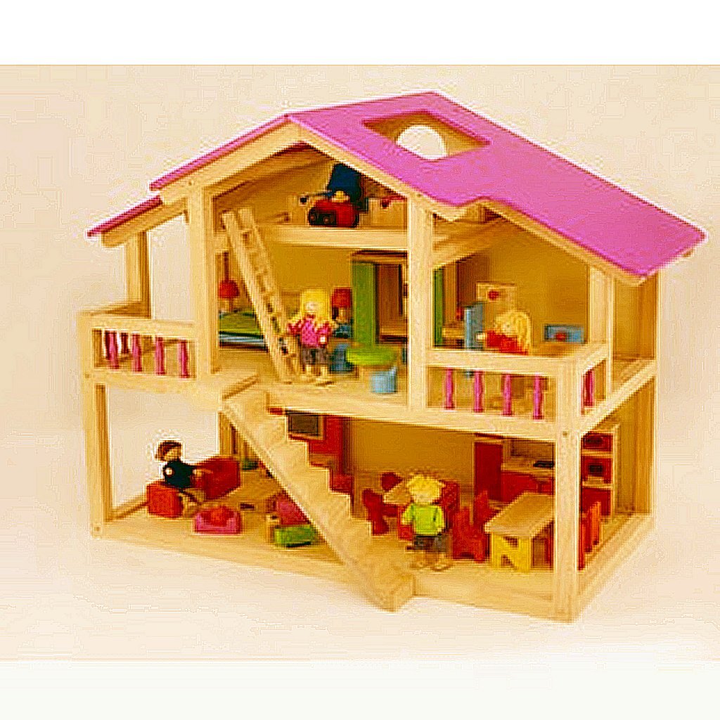 Pintoy Star Loft Puppenhaus Puppenhaus
