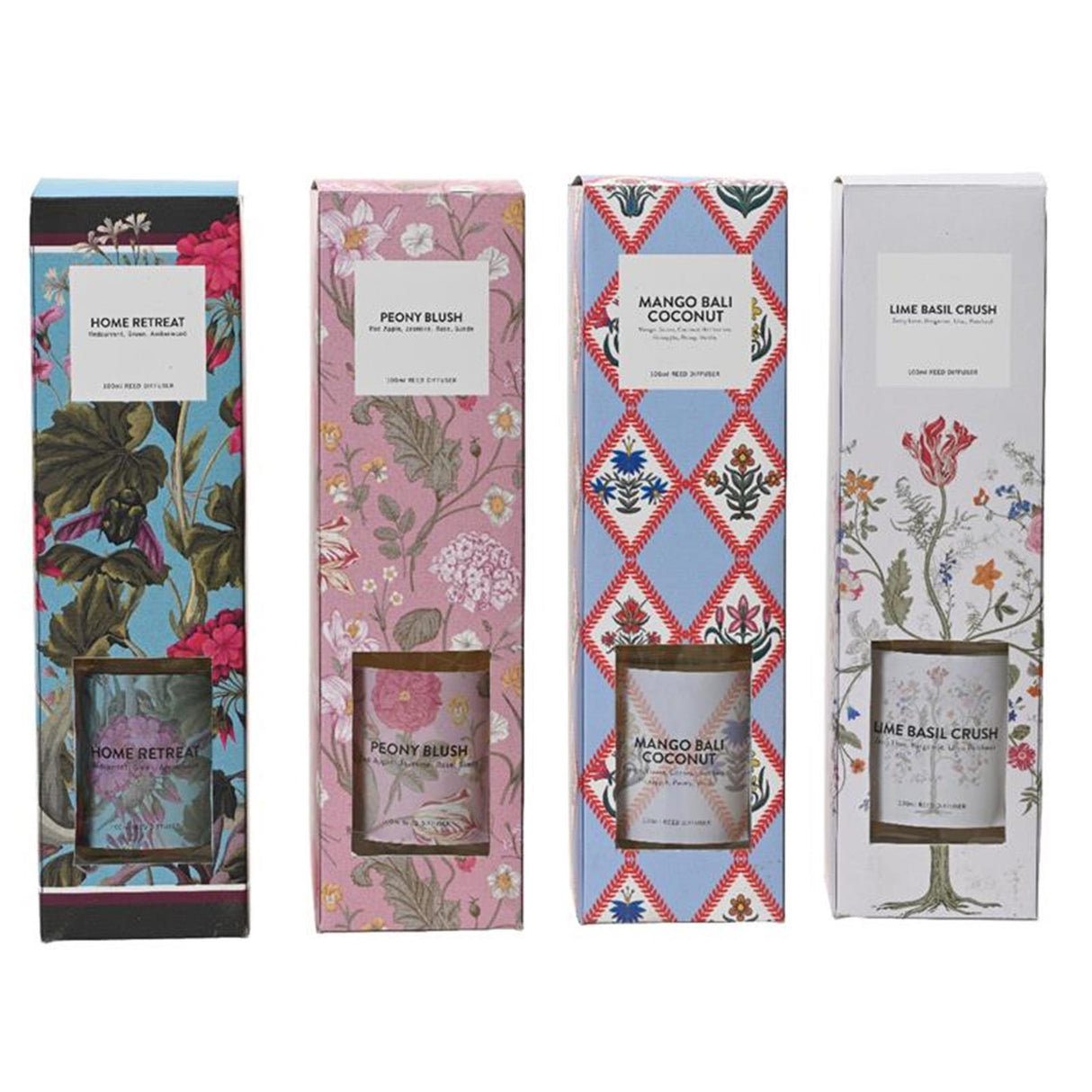 Decoris-Glas mit Duftstäbchen 100 ml