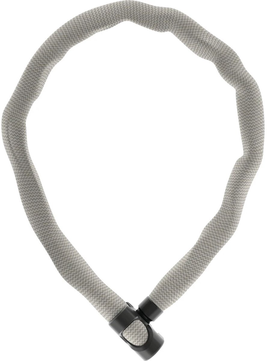 Abus Fahrradschloss Kettenschloss – Ivera-Kette 7210 Farbe – Sicherheitsstufe 8 – Beige – 85 cm – geeignet für Elektrofahrräder und Stadtfahrräder
