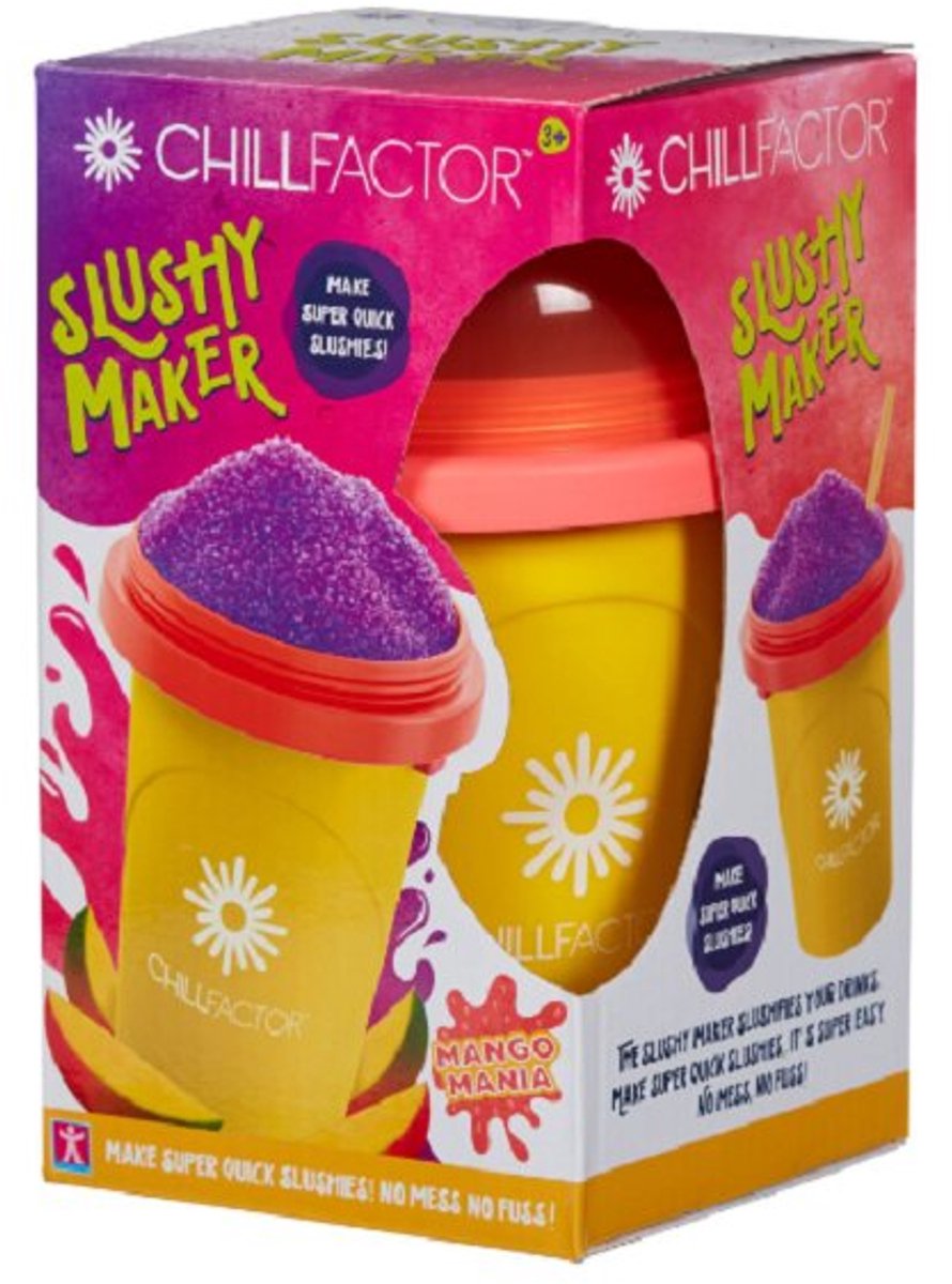 Chillfactor Slushy Maker Fruitastic Mango Mania | 3 Stück
