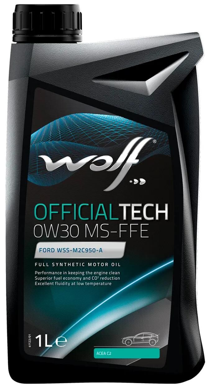 Wolf-Motorenöl, offizielle Technologie, MS-FFE. Motoröl 0w30 1l off.tech ms-ffe