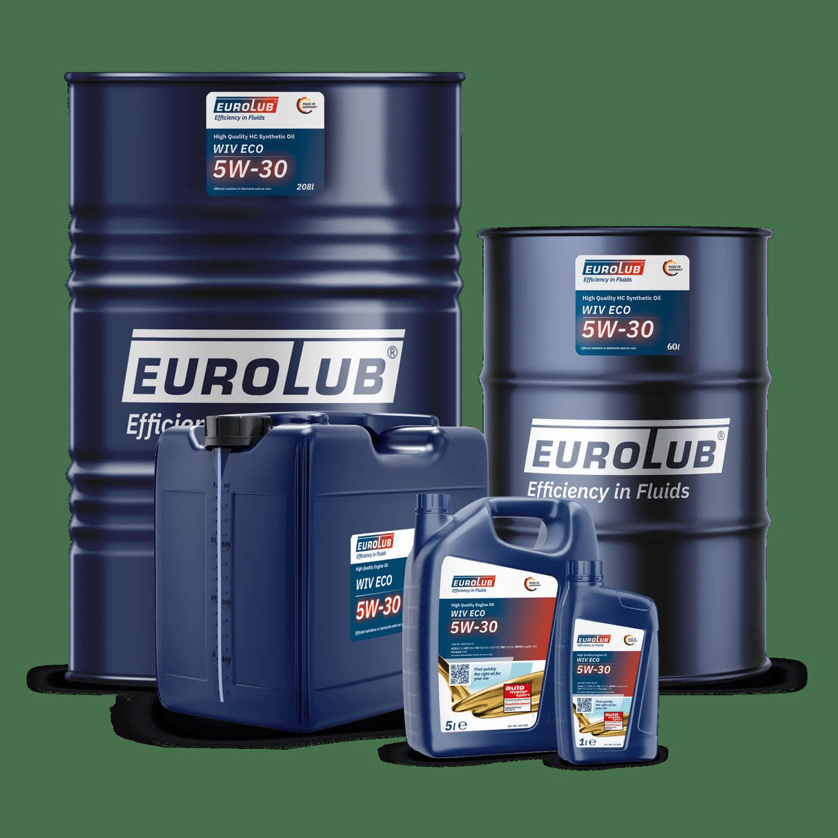 Eurolub Motoröl 5w30ll3 208 l mit Öko
