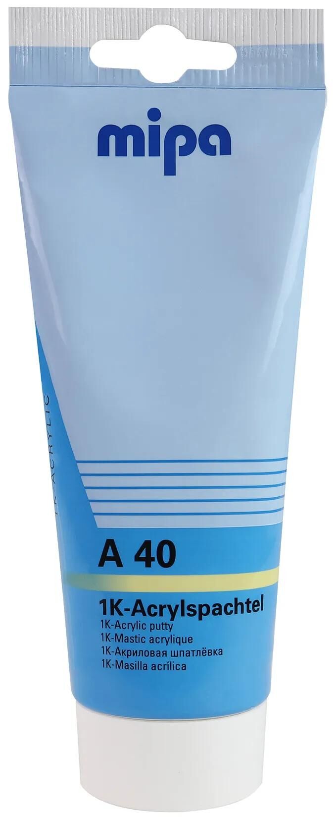 Mipa 1K Acrylspachtel A40 TB Spachtelmasse 250gr. a40