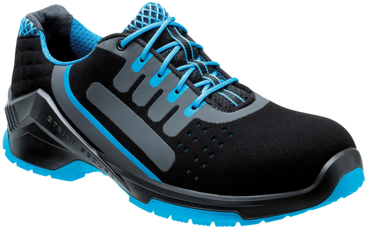 Steitz Secura Halbschuh VD Pro 1560 ESD Blau Sicherheitsschuhe Gr.45 Blau VD Pro 1400 ESD NB