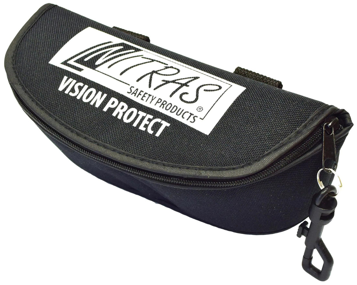 Nitras Safety Nitras Brillenetui Brillenetui schwarz Textil