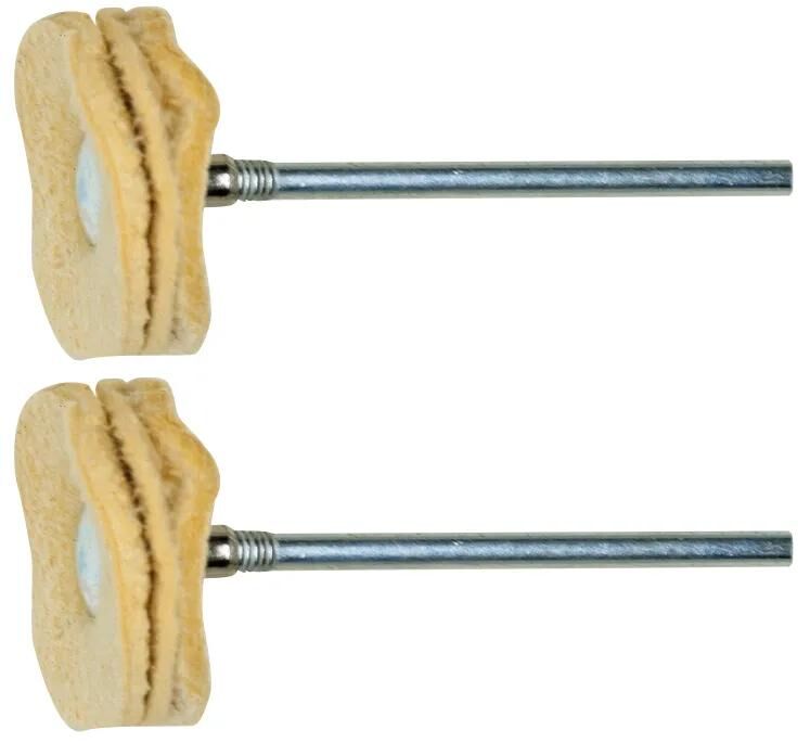 Proxxon Polierscheiben-Set Wildlederscheibe 22mm 2-tlg
