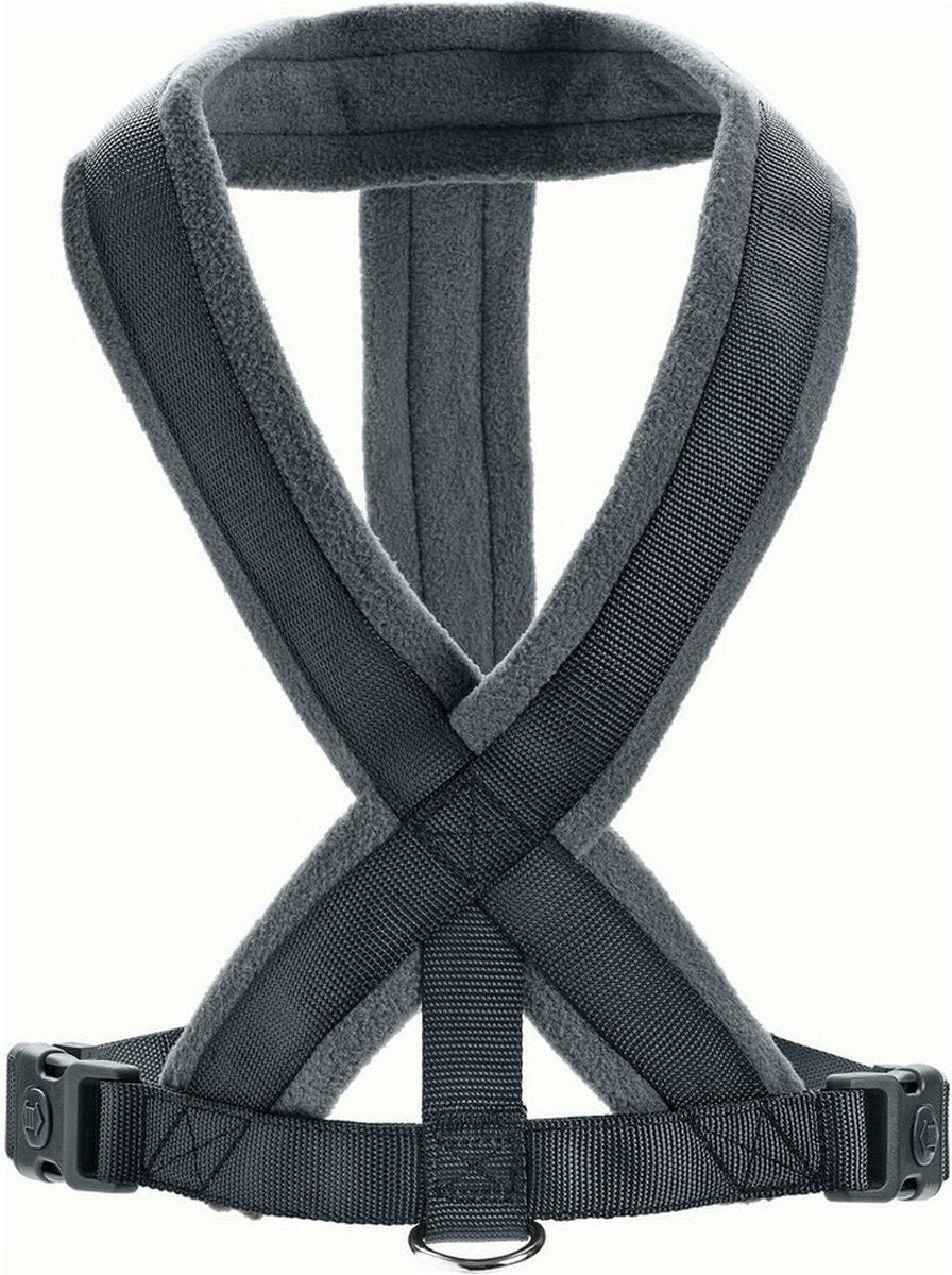 Hunter London Comfort – Hundegeschirr – Anthrazit – Größe M – 57–70 cm