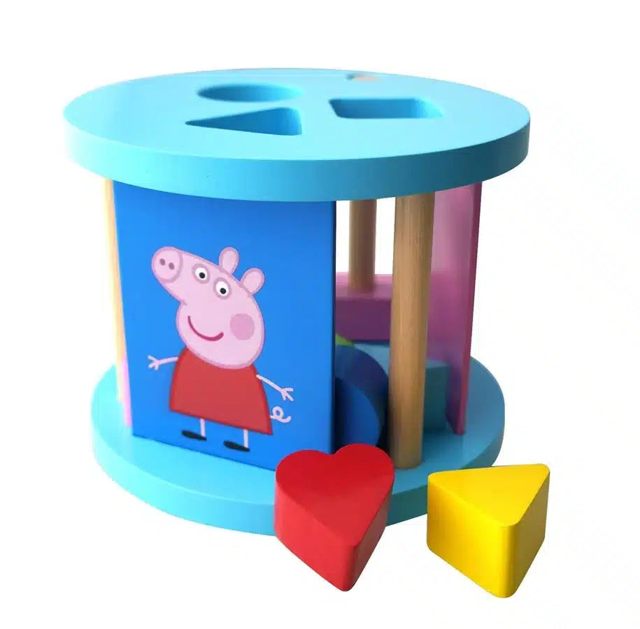 Barbo Toys Peppa Pig – Formsortierbox aus Holz