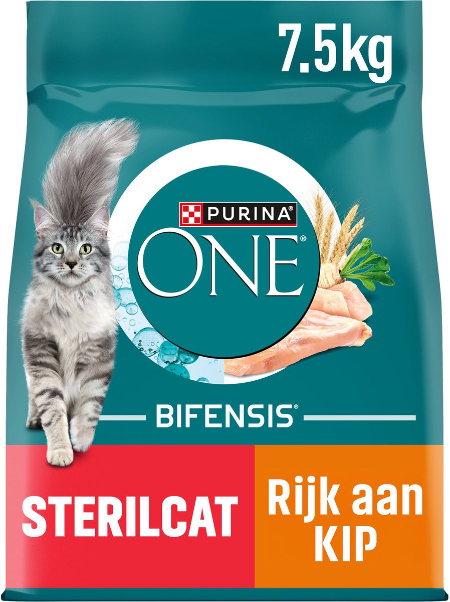 Purina One Sterilcat – Katzenfutter – Hühnerweizen – 7,5 kg