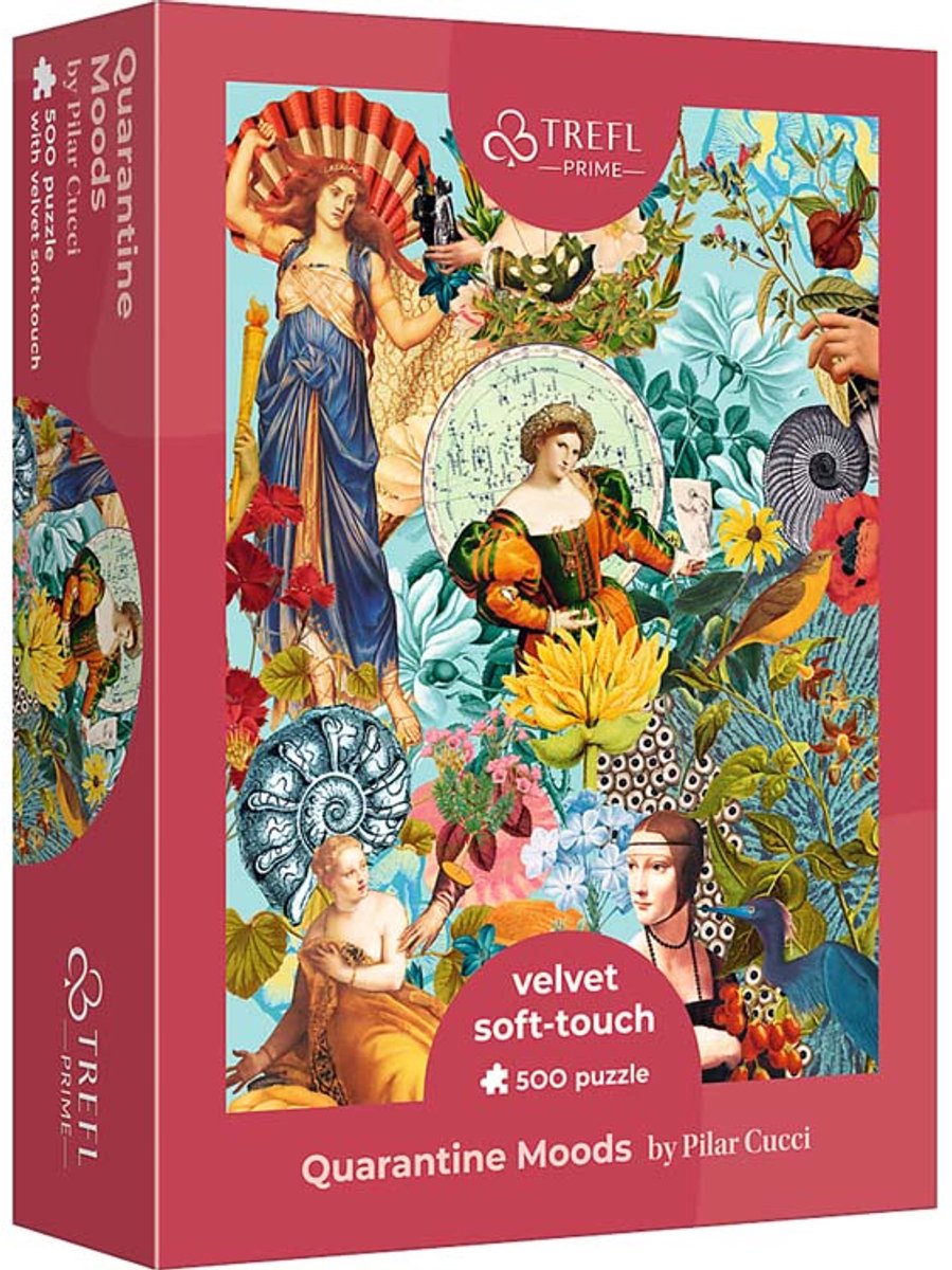 Trefl Puzzle 500 Teile – Quarantänestimmungen FSC-Karton bunt.