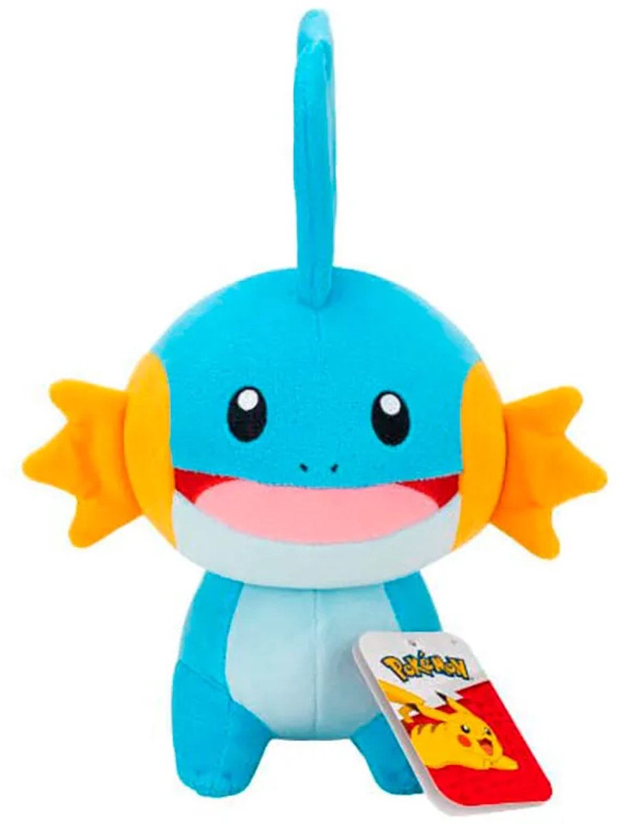 Jazwares pokémon cuddly toy figure mudkip 20 cm cuddly toys
