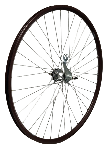 KGs Hinterrad 28 Zoll (622) Alu Rim Brown Ventura Histop Bremsnabe