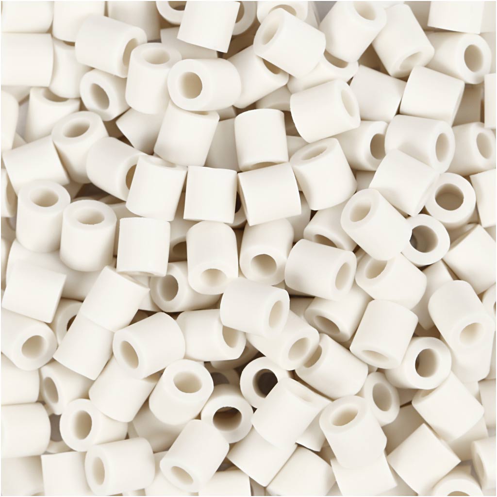 Creativ Company Nabbi Biobeads 5x5mm weiß - 1000 Stk.