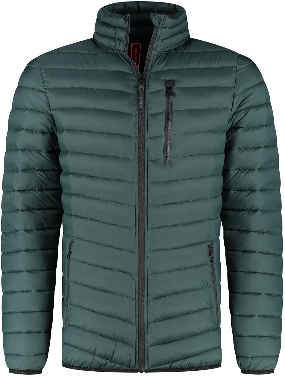Kjelvik elias heren outdoorjas - green