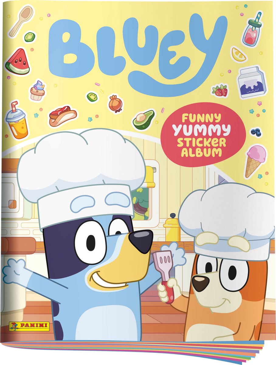Panini - Bluey Sticker 3 - Starterpaket