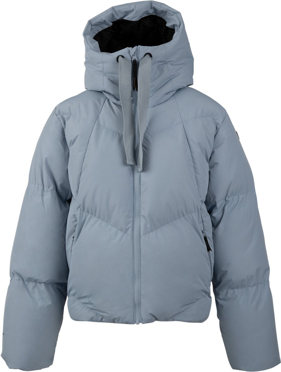 Brunotti shelka dames jas | zilverblauw