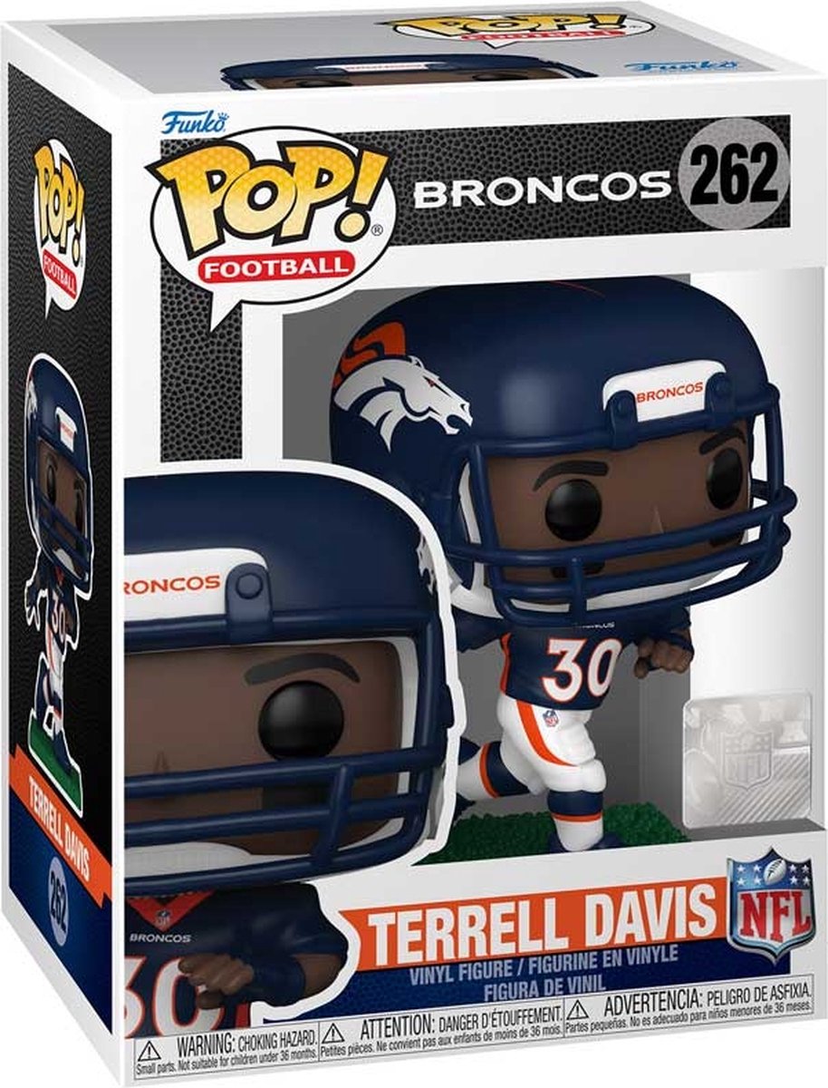 Funko-Legenden Pop! NFL: Terell Davis (Broncos) für Sports Fanzone