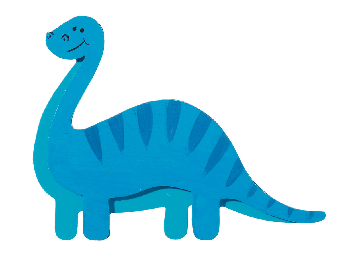 Darice • Bronto-Dino in Form eines bemalten Holzes