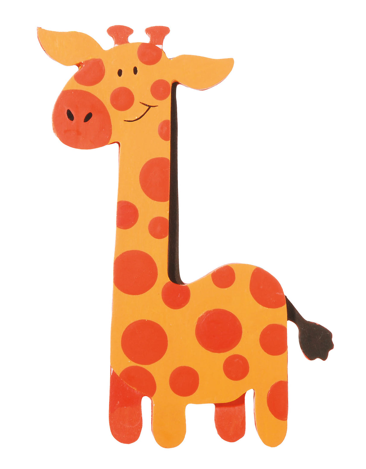 Darice • Giraffe in Form einer bemalten Holzform