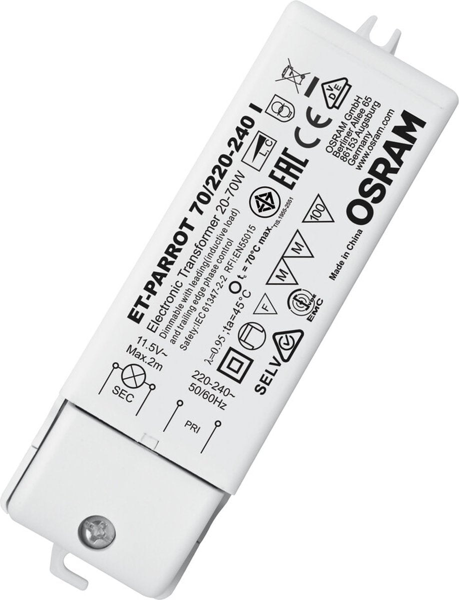 Osram Parrot Transformator Niederspannungs-Beleuchtungssystem – 4008321111593 – e3ayc