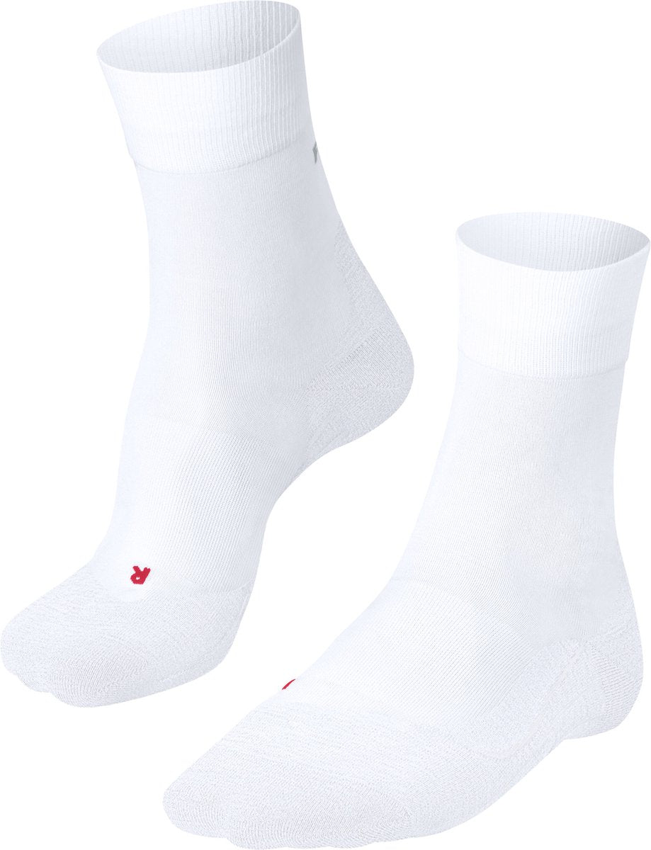 Falke ru4 Anti-Blister Baumwoll-Funktionsmaterial Laufsocken Damen Weiß – Größe 39-40